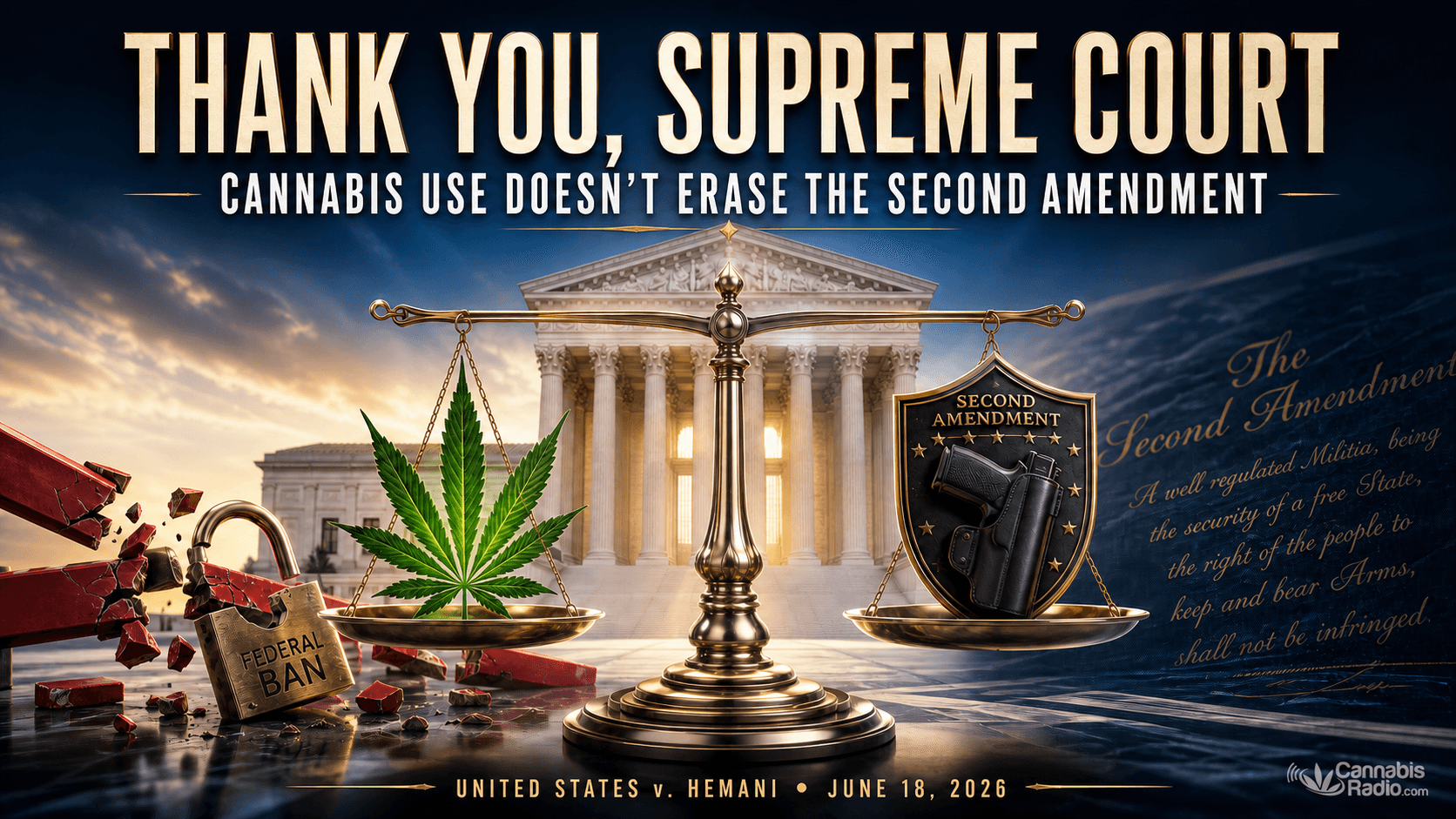 Cannabis and Gun Ownership: The Federal Ban Just Took a Major Hit