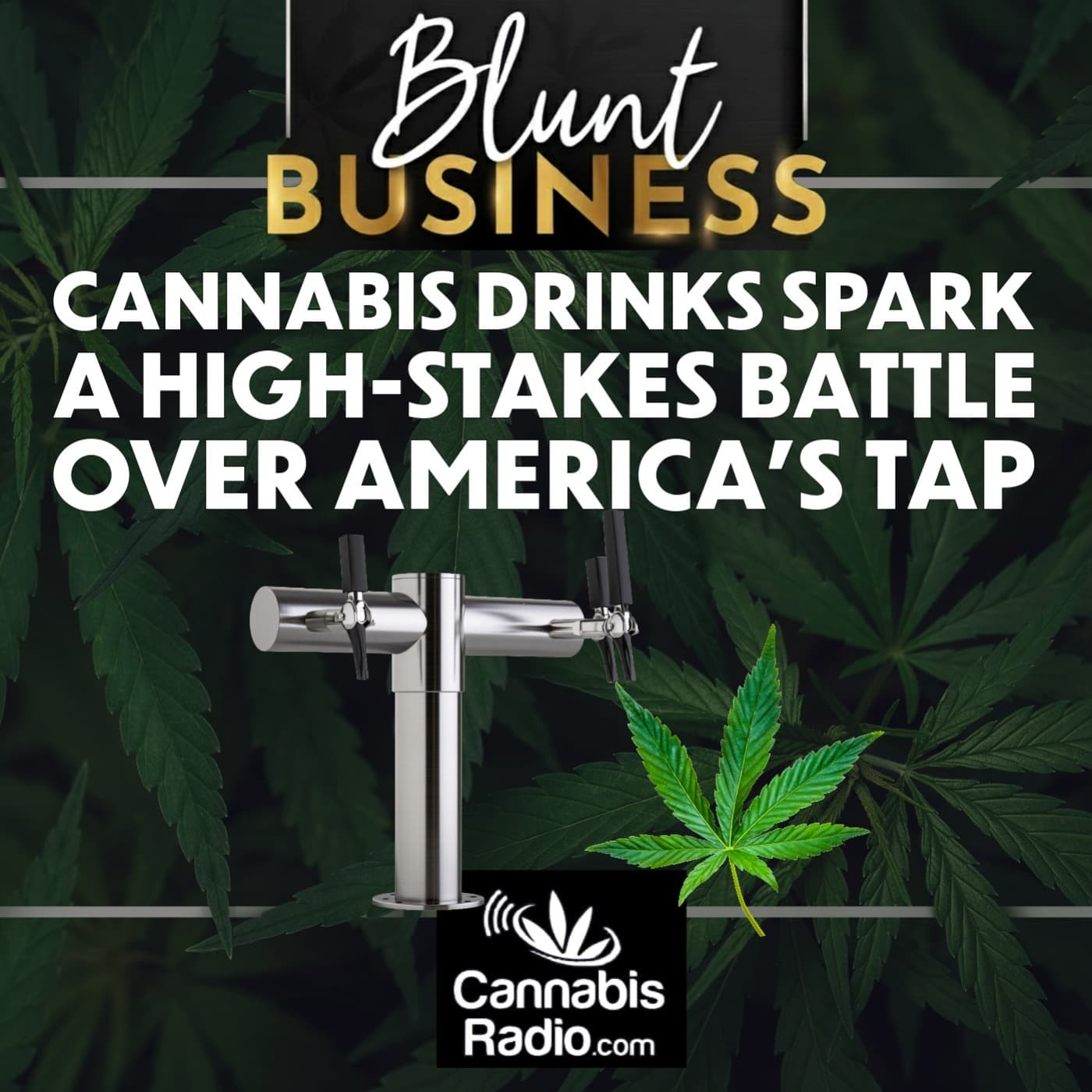 Cannabis Drinks Spark a High-Stakes Battle Over America’s Tap